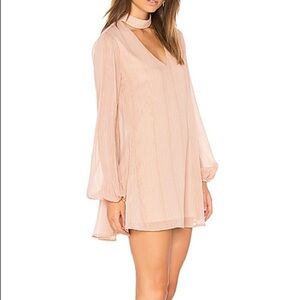 Show Me Your MuMu Josephine Pink Bell Dress